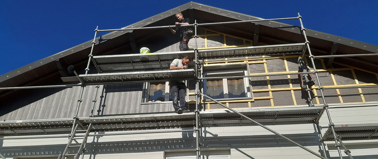 Bardage bois – métal